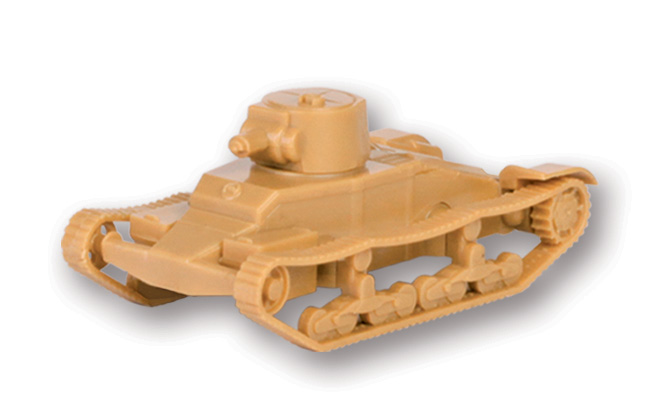 Wargames (WWII) tank 6191 - British Light Tank "Matilda Mk I" (1:100)