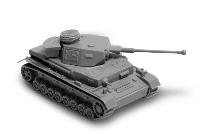 Wargames (WWII) tank 6251 - Panzer IV Ausf.H (1:100)