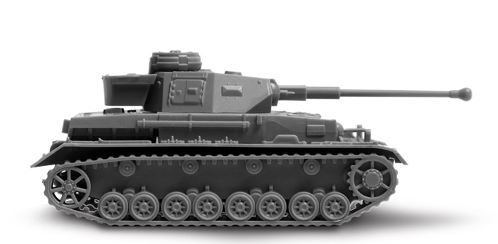Wargames (WWII) tank 6251 - Panzer IV Ausf.H (1:100)