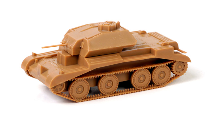Wargames (WWII) tank Z6227 - British Tank MK IV Cruiser (1:100)
